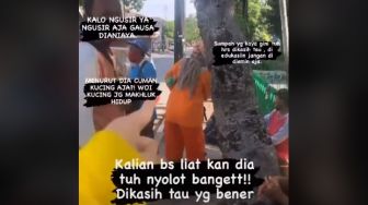 Viral Petugas Kebersihan Kegep Aniaya Kucing: Orang Aja Dipukul Kalau Salah