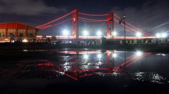 Ingat Warga Palembang, Jembatan Ampera Ditutup Pukul 19.00 pada Malam Tahun Baru