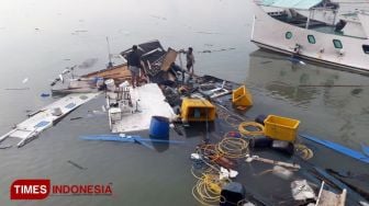 Duar, Kapal Meledak di Pelabuhan Brakas Sumenep, Nahkoda dan ABK Terluka