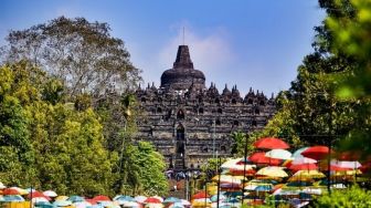 Libur Lebaran, Pengunjung Candi Borobudur Tembus 143.333 Wisatawan