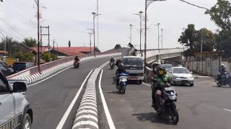 Flyover MBK Bandar Lampung Sudah Bisa Dilalui Kendaraan Roda Dua