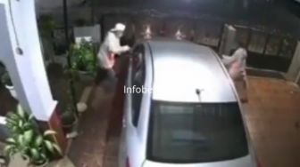 Heboh Maling Spion Mobil di Bekasi, Ngibrit Saat Alarm Mobil Berbunyi