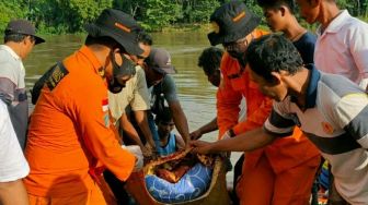 Dua Hari Pencarian, Tim SAR Temukan Jasad Nelayan Tenggelam di Ogan Ilir