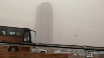 Duhh! Fenomena Kabut Kuning Tutupi Kota Beijing, Ini Penyebabnya...