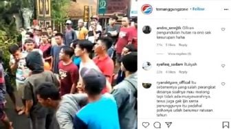 Warga Ngamuk Kesurupan Massal saat Tebang Pohon Beringin: Iki Omahku