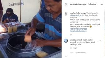 Sederhana tapi Istimewa, Es Tape Bok Begal di Kulon Progo Bikin Kangen Beli