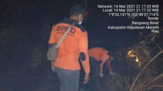 Kebakaran Hutan di Meranti, Tim Gabungan Begadang Semalaman Jaga Api Padam