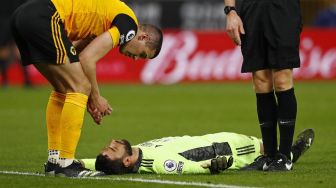 Terkapar di Lapangan, Begini Kondisi Terkini Kiper Wolves Rui Patricio