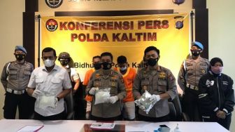 Polda Kaltim Tangkap Pembawa Sabu Kelas Sultan, Harganya Rp 2,5 Miliar