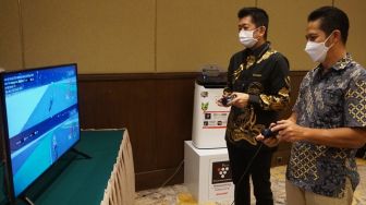 Pertama, Sharp Gandeng Telkom Luncurkan TV Game Streaming