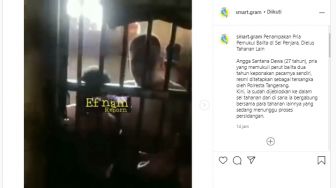 Video Viral, Penganiaya Bayi di Tangerang Dibeginikan Tahanan Lain di Sel