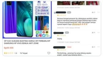 Viral! Beli HP Rp 99 Ribu di Olshop, Barang yang Datang Bikin Naik Darah