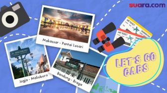 LIVE VIRTUAL Let&#039;s Go Cabs: Jalan-jalan ke Jogja, Makassar dan Bandung