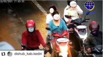 Ditegur Tak Pakai Masker dan Helm, Remaja Ini Lakukan Aksi Tak Terduga