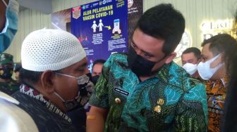 Tinjau Vaksinasi Disabilitas, Begini Kata Wali Kota Bobby Nasution