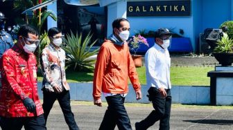 Jokowi Tinjau Vaksinasi Massal 11.000 Masyarakat Tana Toraja
