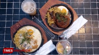 Foo Kin Mee Cafe Malang Sajikan Aneka Menu Mie Hotplate