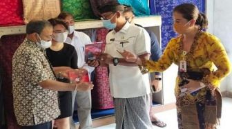 Hasil Kunjungan Dubes India, Kain Endek Bali Kolaborasi Kain Sari