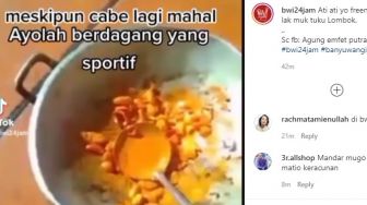 Viral di Banyuwangi Cabai Dicat, Warganet: Arep Mateni Menungso Iki!