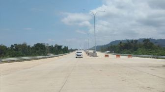 Tol Pekanbaru-Bangkinang Terakhir Dibuka, Sempat Terjadi Kemacetan 6 Km