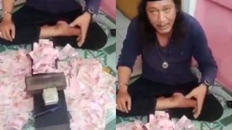 Polisi Tangkap Pria Pengganda Uang Yang Viral di Medsos