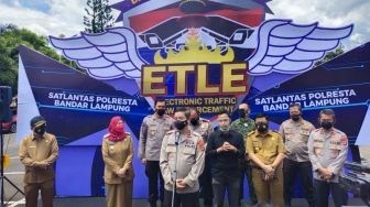 TIlang Elektronik atau ETLE Resmi Berlaku di Lampung, Ini Pesan Kapolda