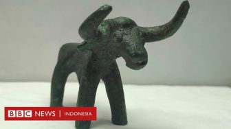 Patung Banteng Yunani Ukuran Mini Berusia 2.500 Tahun Ditemukan Usai Hujan