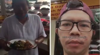 Tipu Pedagang Nasi Padang, Aksi Pemuda Ini Justru Dipuji Warganet