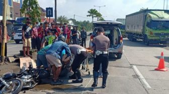 Brakk! Pikap Adu Banteng versus Motor di Cilacap, 1 Anggota TNI Tewas