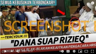 CEK FAKTA: Benarkah Dana Suap Habib Rizieq ke Jaksa Agung Terbongkar?