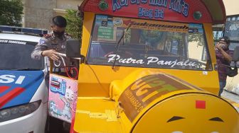 Tiga Odong-odong di Kabupaten Tangerang Diamankan Polisi