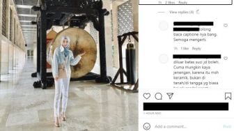 Klarifikasi Ayana Moon Soal Pakai Sepatu di Area Masjid Istiqlal