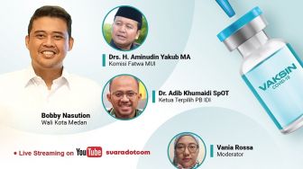 Jangan Lewatkan! Bincang Vaksin Covid-19 Bareng Wali Kota Bobby Nasution