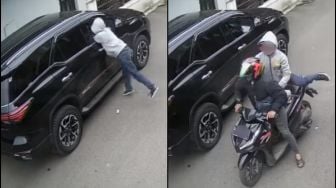 Viral Toyota Fortuner Dibobol Maling, Warganet: Perekamnya Kok Diam Saja?