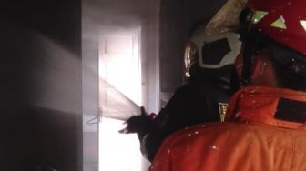 Tabung Gas 3 Kg Bocor, Dapur Rumah di Jatiluhur Ludes Dilalap Si Jago Merah