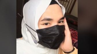 Tampil Cantik saat Pakai Masker, Identitas 'Ukhti' Ini Bikin Syok Warganet