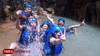 Body Rafting Ciwayang di Pangandaran jadi Tujuan Wisata saat Pandemi