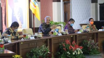Rapat dengan BPKP, Ganjar Pranowo Ingatkan soal Akuntabilitas Anggaran