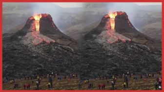 Fakta Gunung Erupsi di Islandia: Tak Aktif 900 Tahun hingga Jadi Tontonan