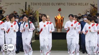 Estafet Obor Olimpiade Tokyo Dimulai di Tengah Pandemi