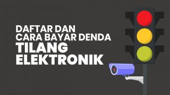 INFOGRAFIS: Daftar dan Cara Bayar Denda Tilang Elektronik