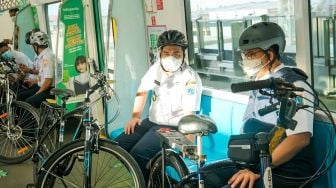 Izinkan Sepeda Non Lipat Masuk MRT Jakarta, Wagub DKI Jelaskan Tujuannya