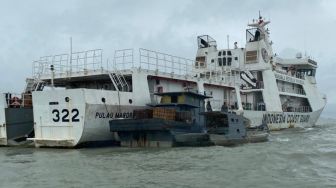 Bakamla Tangkap 3 Kapal Transfer BBM ilegal di Perairan Kepri