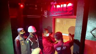 Tiga Tempat Hiburan Malam di Kabupaten Serang Ditutup Paksa, Pengunjung Disuruh Pulang Polisi
