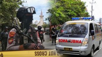 Pegawai BUMN Ditangkap Terlibat Ledakan Bom Gereja Makassar