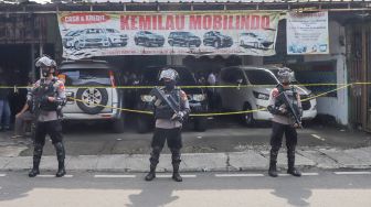 Suasana Pasca Penangkapan Terduga Teroris di Condet