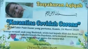 Viral Bayi Baru Lahir Diberi Nama: Karantina Covidah Corona