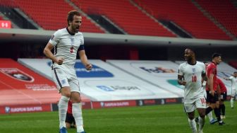 Albania vs Inggris: Kane dan Mount antar The Three Lions Menang 2-0