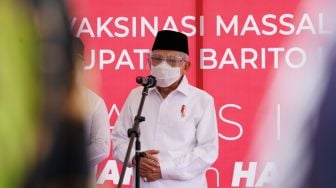 Kasus Covid-19 Mulai Turun, Wapres: Jangan Lengah dan Patuhi Prokes