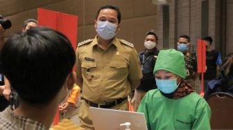 Vaksinasi 20 Ribu UMKM dan PKL di Kota Tangerang Ditarget Selesai Besok